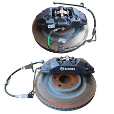 Oem Rear Brembo Caliper Rotor Disk Brake Set For 2015- 26 Ford Mustang 4 Piston
