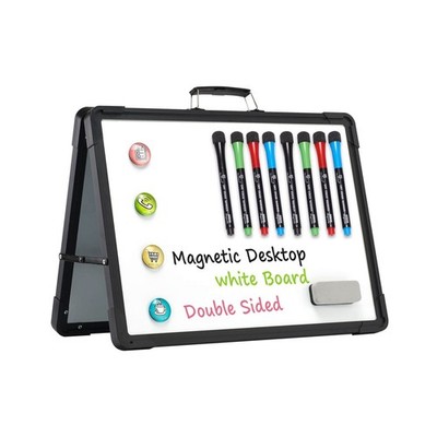 Small Dry Erase White Board - TSJ OFFICE 12'' x 16'' Mini Easel Deskt... Fast Ship