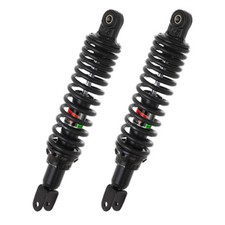Rear shock absorbers YSS DTG black spring 340mm Vespa GT200 4T LC 2003-2006