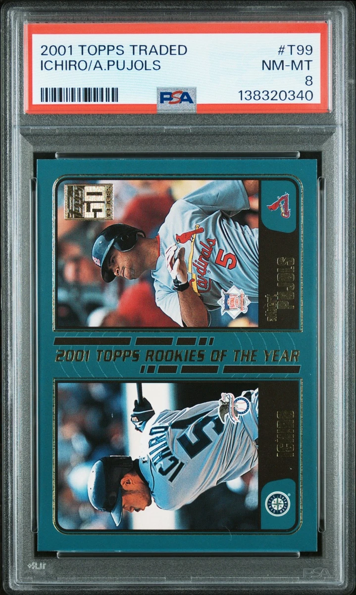 2001 Topps Traded & Rookies - Albert Pujols Ichiro Suzuki #T99 for