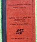 1950 Chicago & North Western Railway Manual for Automotive Equipment Operations — photo 2