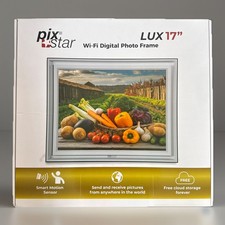 Pix-Star 17 inch Extra Large Digital Frame, Digital Calendar, Music, Weather Etc