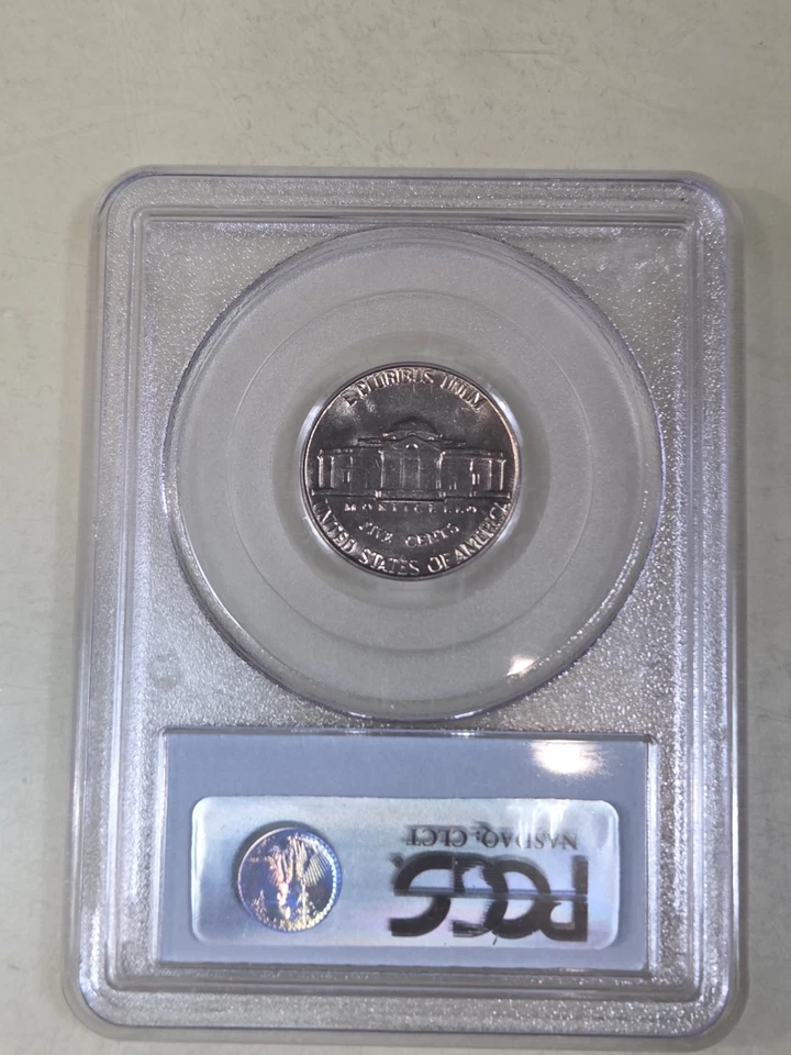 Jefferson 1956 níquel graduación profesional MS65 FS Foto 4 de 4