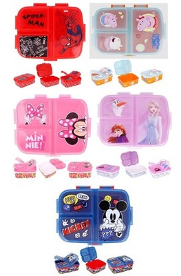 Lieblings Cartoon Figur 2021 neues Design XL Schule Brotdose 4 Fächer