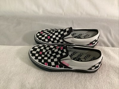 Vans x  Off the Wall -THE MUSEUM VISITOR Slip on black/White checked