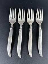 Flair by 1847 Rogers Silverplate Set of 4 Salad Forks Mid-Century 50's/60's