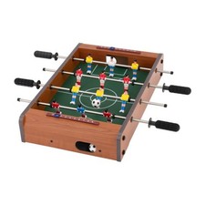 Playtive Mini Calcetto da Tavolo in Legno per Bambini Gioco Calcio Portatile