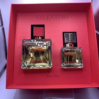 Valentino Voce Viva Eau De Parfum 1 oz And 3.4 oz Spray Set New In Box