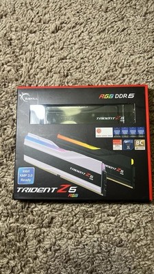 G.SKILL Trident Z5 RGB DDR5 RAM (Intel XMP 3.0-AMD Expo) 32GB (2x16GB) 6000MT/s