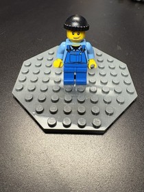 Lego - Minifigures - City - Overalls Tools in Pocket Blue 4645 cty0247