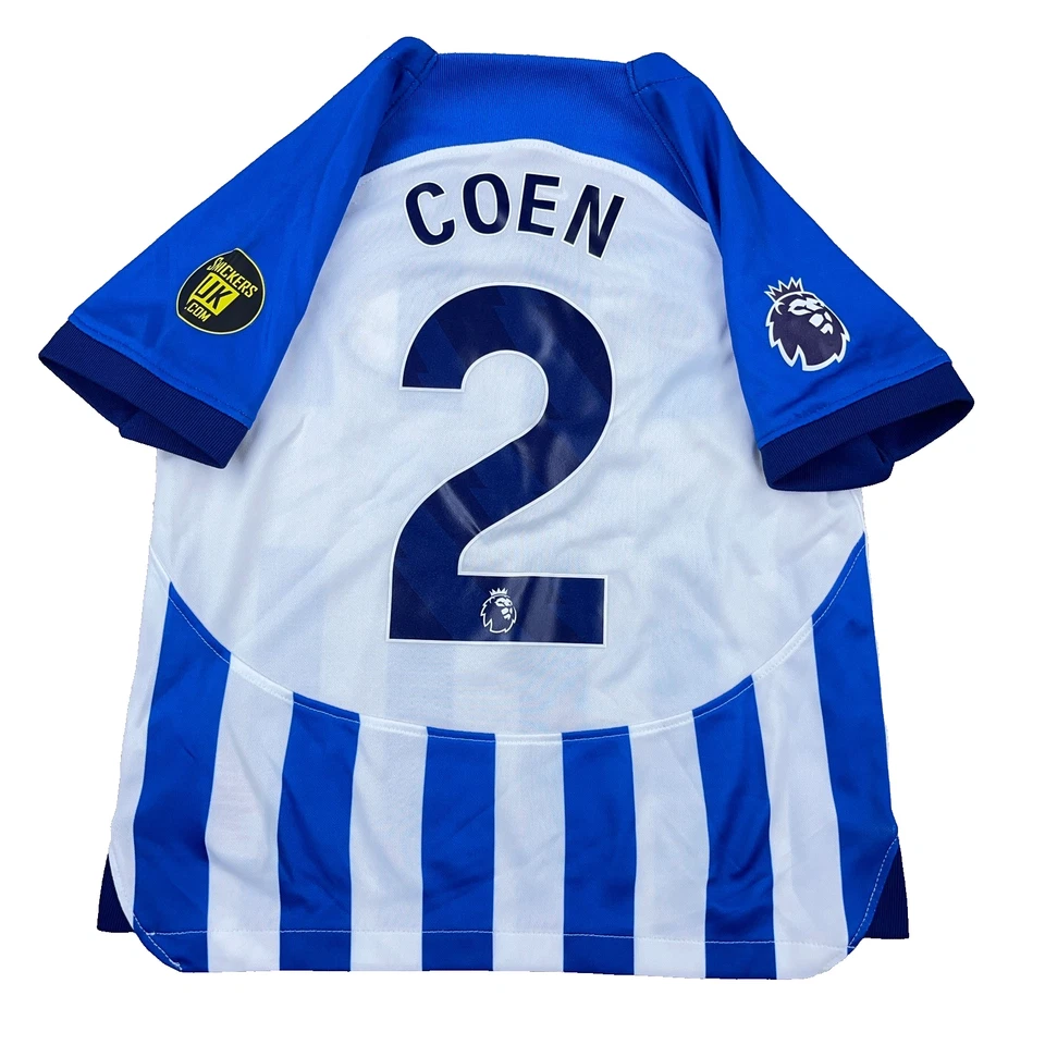 Camiseta de fútbol local Brighton Hove Albion 2020 2021 Nike niños XS jóvenes Foto 2 de 4