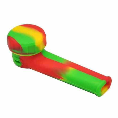Mini Silicone Smoking Cheap Bongs Tobacco Pipe Cap Bowl Hand Cigarette Filter x1 - Picture 12 of 12