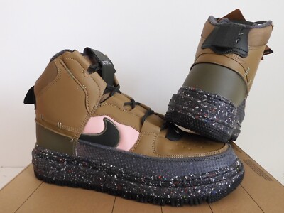 NIKE AIR FORCE 1 BOOT NN BROWN KELP-SEQUOIA SZ 12.5 [DD0747-300