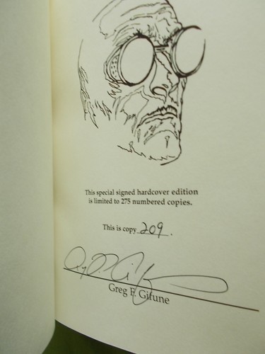 Greg F Gifune DOMINION signiert nummeriert limitiert gehardcover 2007 UNGELESEN - Bild 4 von 4