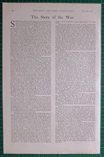Burenkrieg (1899-1902) Marine- & Heereszeitungsdruck 24. März 1900