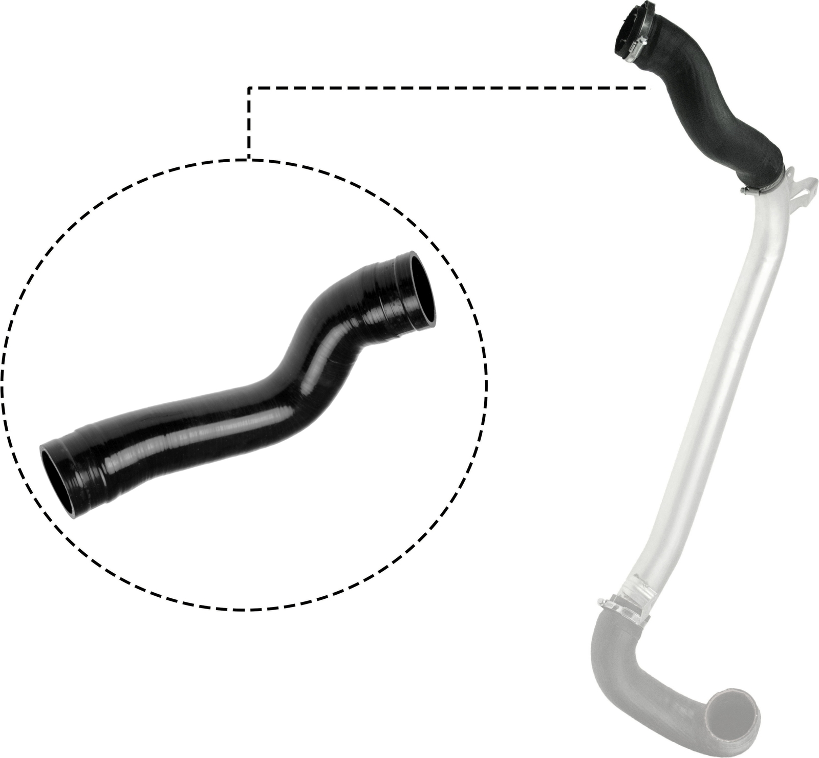 Gates 09-0951 Charge Air Hose Fits Opel Signum Vectra Vauxhall Signum Vectra - Image 14