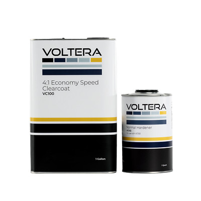 Voltera VC100 Clearcoat & Hardener Set Up, Refinish Kit, 1.25 Gallons