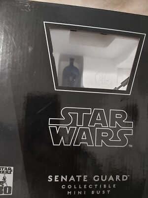 GENTLE GIANT -STAR WARS - SENATE GUARD - COLLECTIBLE MINI  BUST