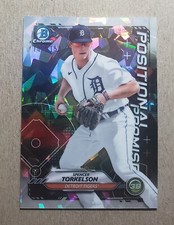 2021 Bowman Chrome Positional Promise Atomic Refractor Spencer Torkelson /150
