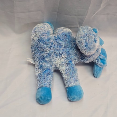 WishPets JIMMIES 9” Stuffed Plush Blue Moose 2005 Beanbag # 83033 - Picture 7 of 8