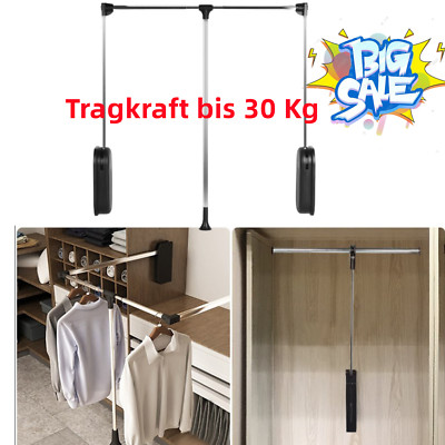 Kleiderlift Garderobenlift Kleiderschranklift breitenanpassbar von 890~1210mm