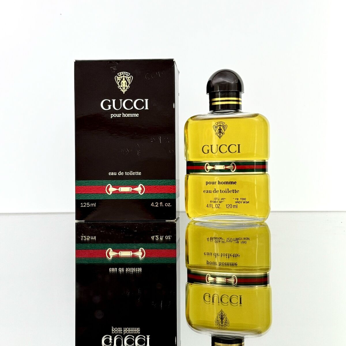 1980's)GUCCI Pour Homme MEN Cologne 4.2oz EDT Splash RARE 1980's)GUCCI Pour Homme MEN Cologne 4.2oz EDT Splash RARE
