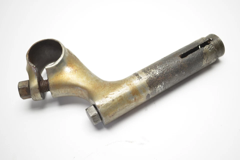 ISLAND STREAMLINE BICYCLE NICKEL FINISH 2 1/2" REACH 7/8" QUILL STEM 1"CLAMP - Image 4 of 4