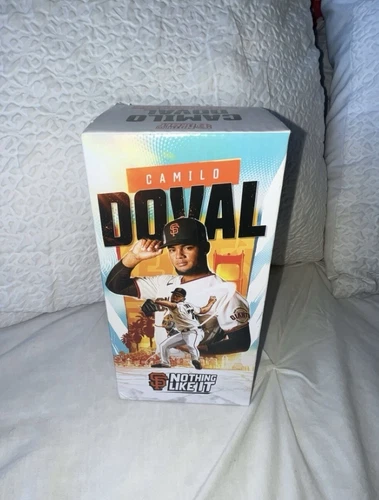 NWT MLB San Fransisco Giants Camilo Doval Saves-Counter Bobblehead
