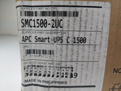 APC SMC1500-2UC Smart-UPS C 1500VA LCD RM 2U 120V - Bild 2 von 6
