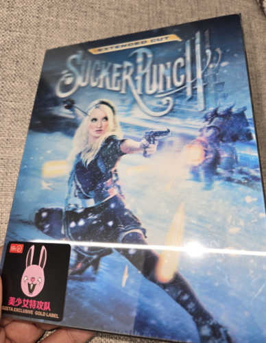 SUCKER PUNCH Blu-ray HDZeta Steelbook Babydoll LENTICULAR FULL SLIP HD ZETA RARE - Picture 2 of 5