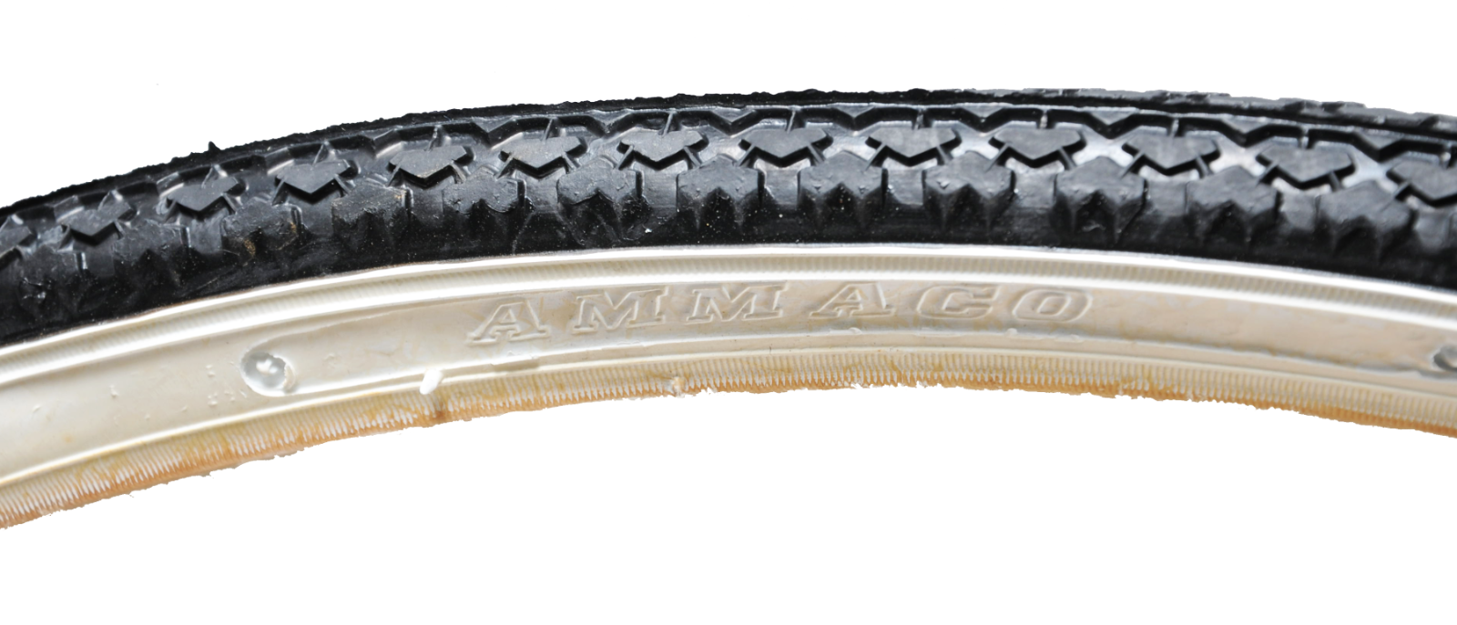 Bike Tyre 26" x 1 3/8" Whitewall Classic Traditional Dutch Tyre Bike