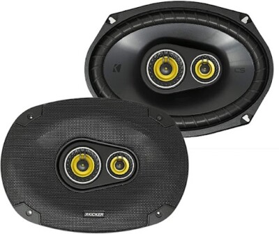 Kicker CSC6934 6x9'' 450 Watt 3-Wege Koaxial Auto-Hecktür-Lautsprecher 1 Paar