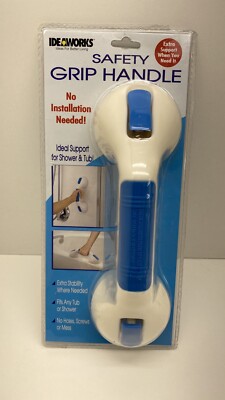 Super Grip Suction Mount Handle NIB Slip Fall Prevention Handles 