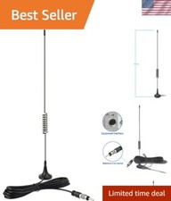 Universal Car Stereo Fm Am Radio Antenna With Magnetic Base For Vehicle Marine