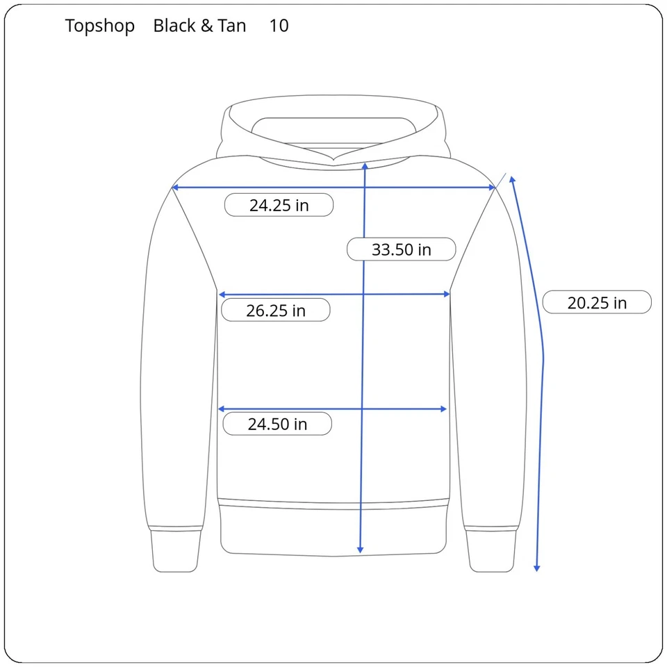 Novo Mini Vestido Moletom com Capuz Topshop Feminino Tamanho 10 Preto Tan Veludo Tie Dye - Imagem 3 de 4