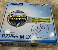 ASUS P7H55-M LX Rev 1.02G Intel H55 Socket 1156 mATX Motherboard