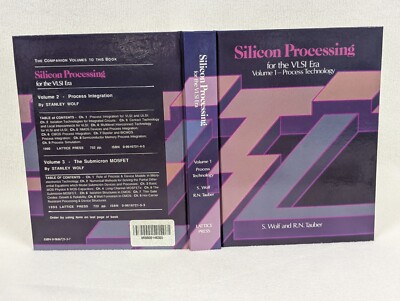 Silicon Processing for the VLSI Era S. Wolf ~ Volume 1 Process Technology