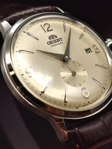 Orient Bambino Small Seconds Champagne RA-AP0003S10B Automatic Men's Watch - Picture 3 of 10