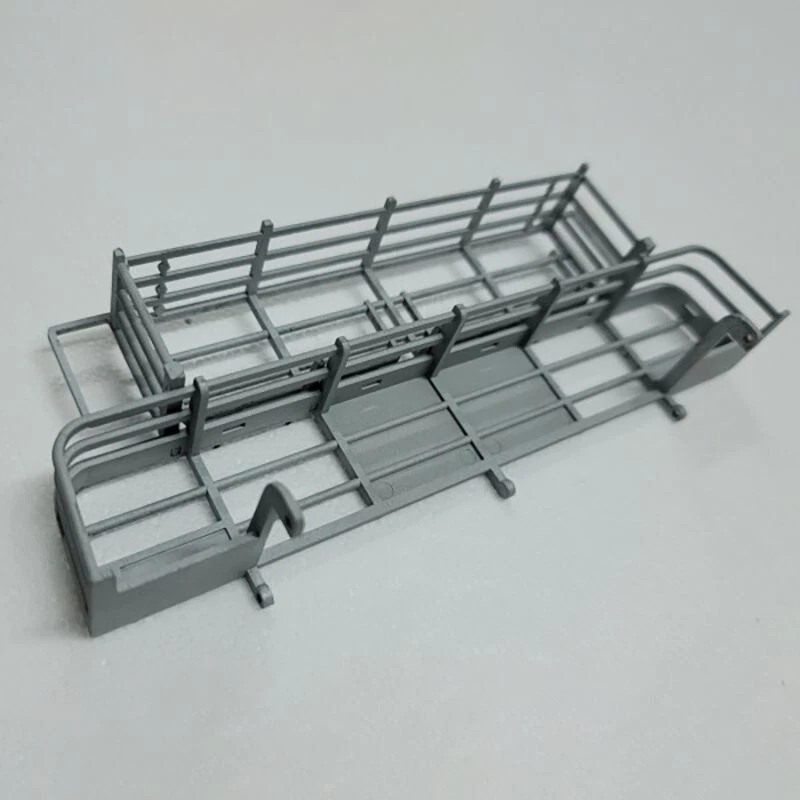 Metal Rear Fence Set For HENG LONG RC Tank 1/16 Abrams M1A2 TH21288-SMT4 Parts - Image 3 of 4