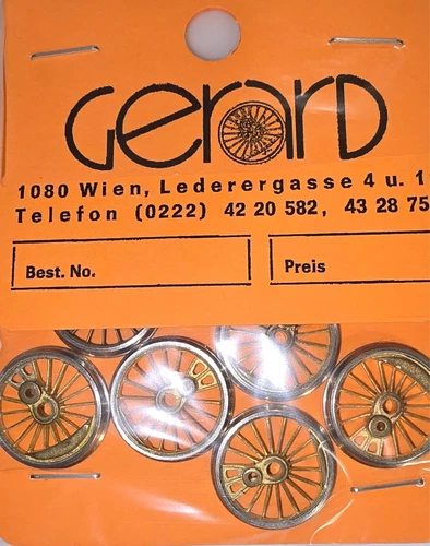 Gerard Radsatz BR BR 38 / P 8 RP 25 ringisoliert