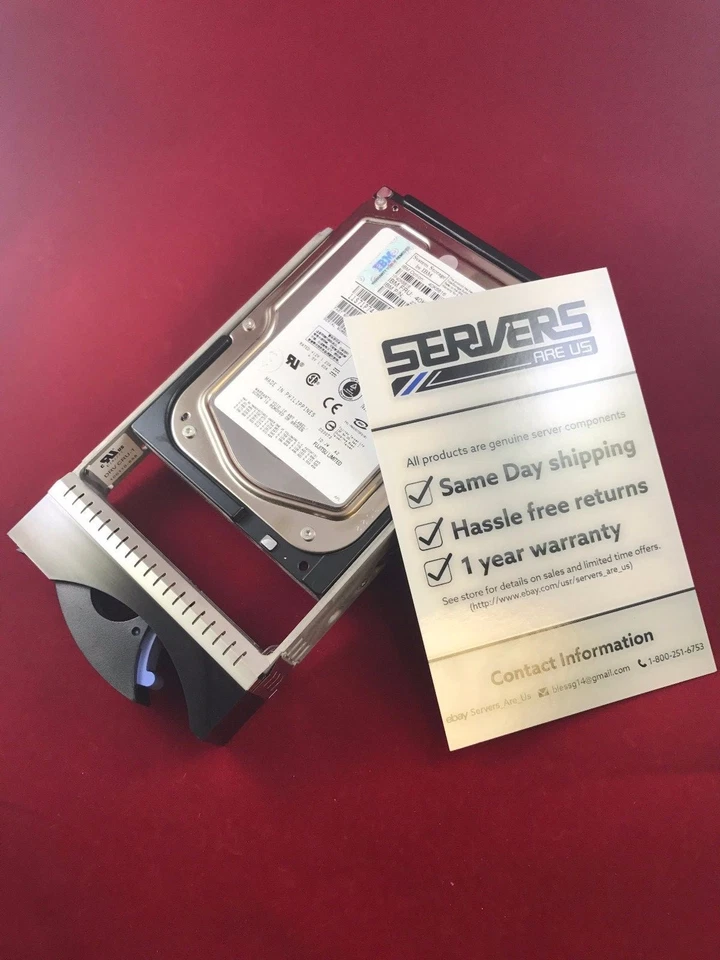 IBM 73GB 3.5" Hard Drive 40K6819 40K6816 15K 4gb fc 23R1771 MAX3073FD - Image 2 of 4