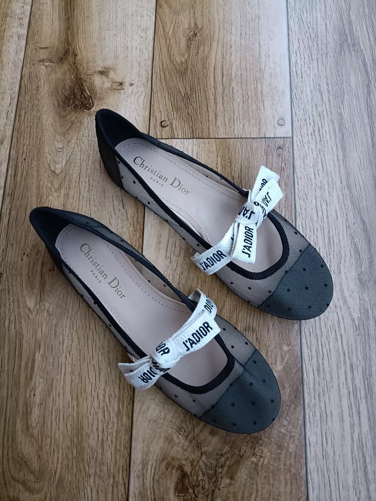 APPARTEMENTS DE BALLET EN MAILLE CHRISTIAN DIOR JADIOR TAILLE 36 EU, 6 US, 4 UK