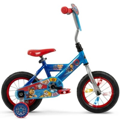 Kids Paw Patrol Bike with training wheels