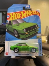 Hot Wheels 2024 ‘A’ Case Super Treasure Hunt Ford Escort RS2000 W/ Regular 1.64