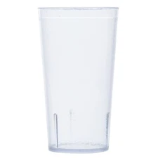 g.e.t. heavy-duty plastic restaurant tumblers, 16 ounce, clear (set of 12)
