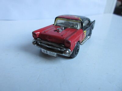 Vintage 1979 Matchbox Superfast 1957 57 Chevy rot schwarz !!!
