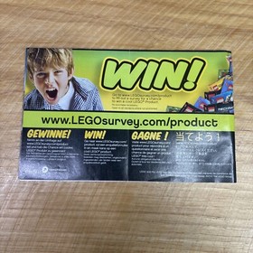 Lego Racers 9093 Bone Crusher Instruction Manual Booklet Only 2012