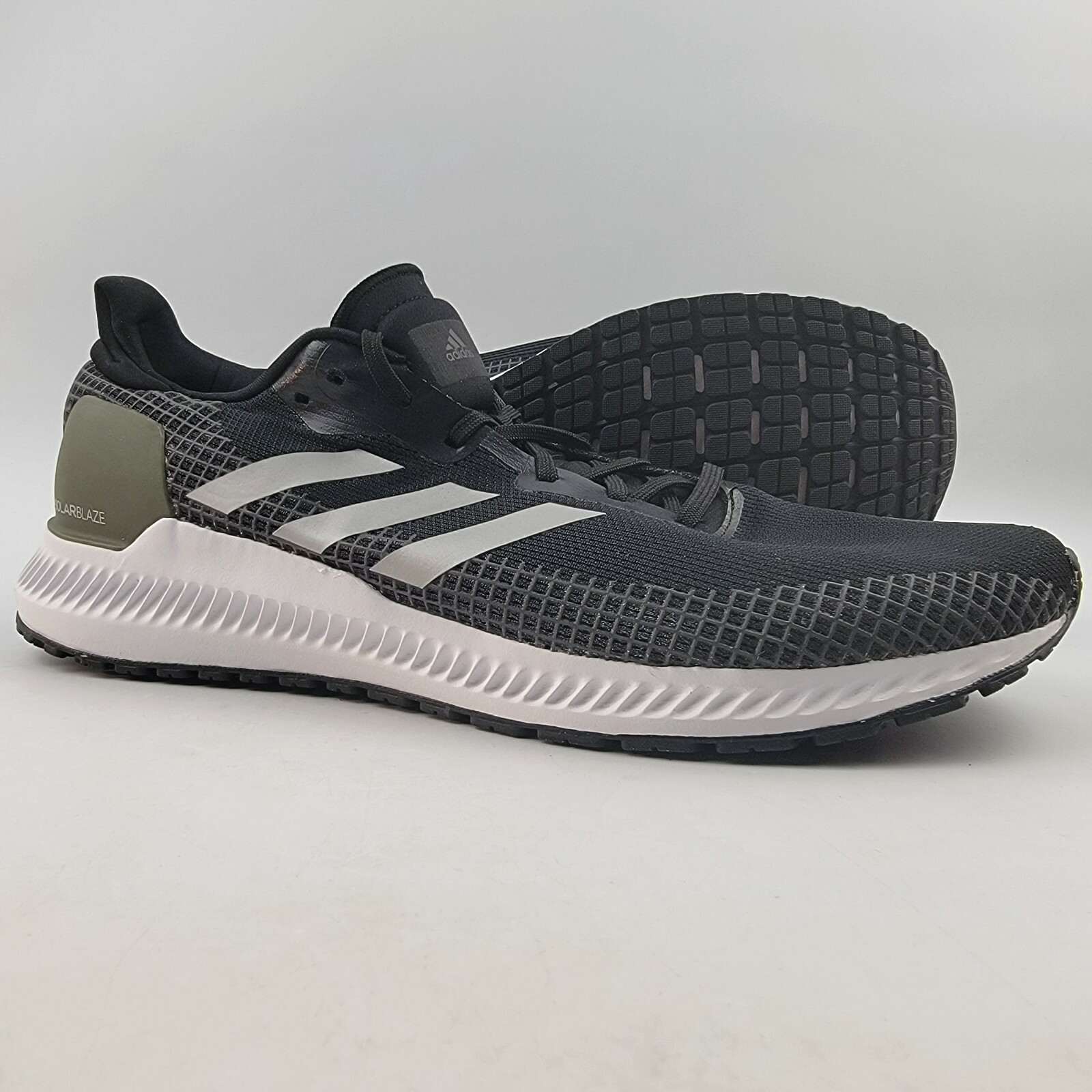 Adidas Solar Blaze Running Shoes Black- Mens- Size 11.5 D