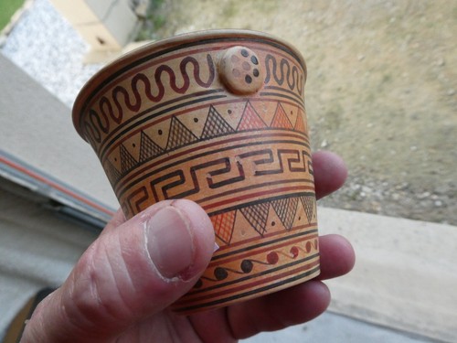 GREECE , vase Grec - Artisanat, souvenir de Grèce , signature - Picture 5 of 5