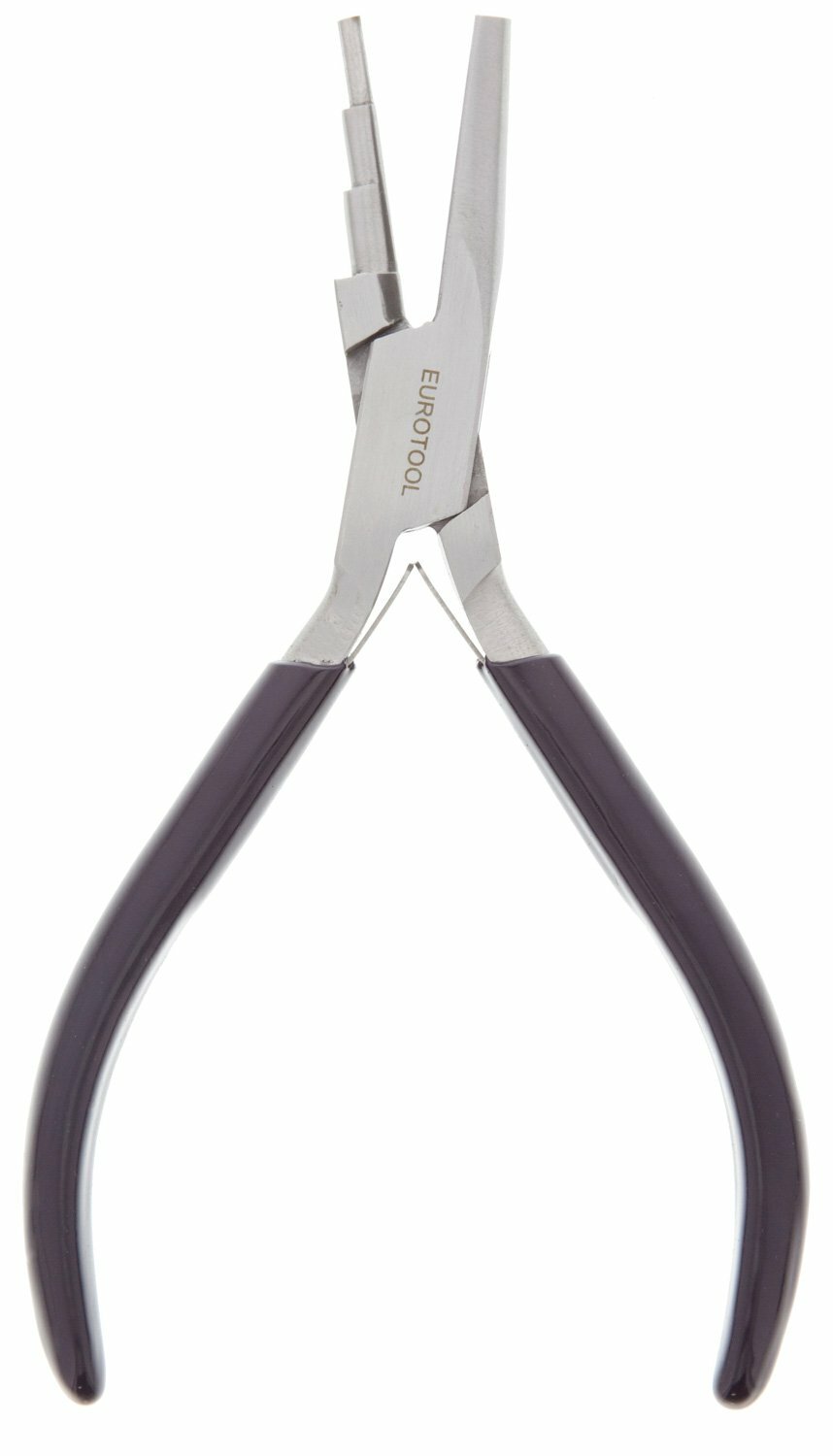 EuroTool Wire Looping Stepped Jaw Jewelry Pliers Perfect Loops Metal